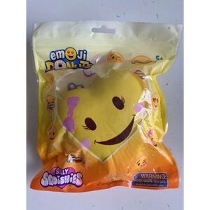 Silly Squishies Emoji Donut Squishy Foam Collectible Toy Sensory Slow Rising NEW